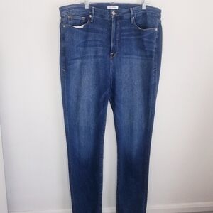 🌸Good American | High Rise Stretch Skinny‎ Jean, size 22